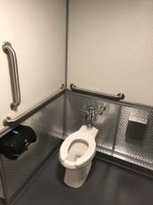 Restroom Trailer Toilet Stall