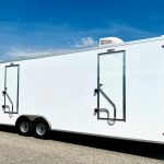 Picture of a dual luxury trailers
