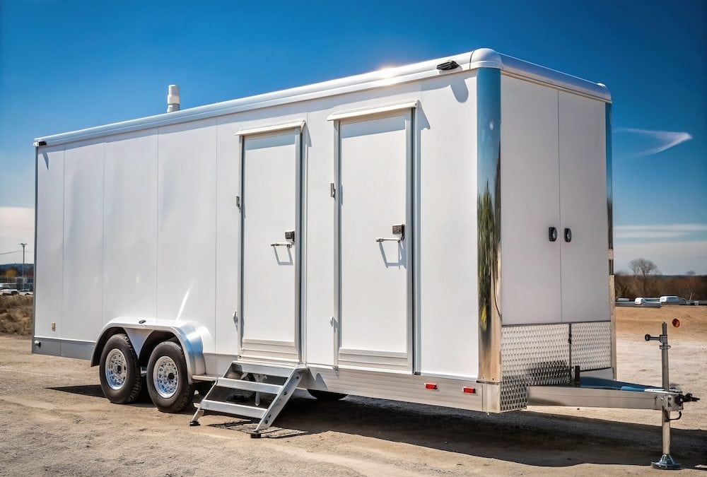 Luxury mobile restrooms