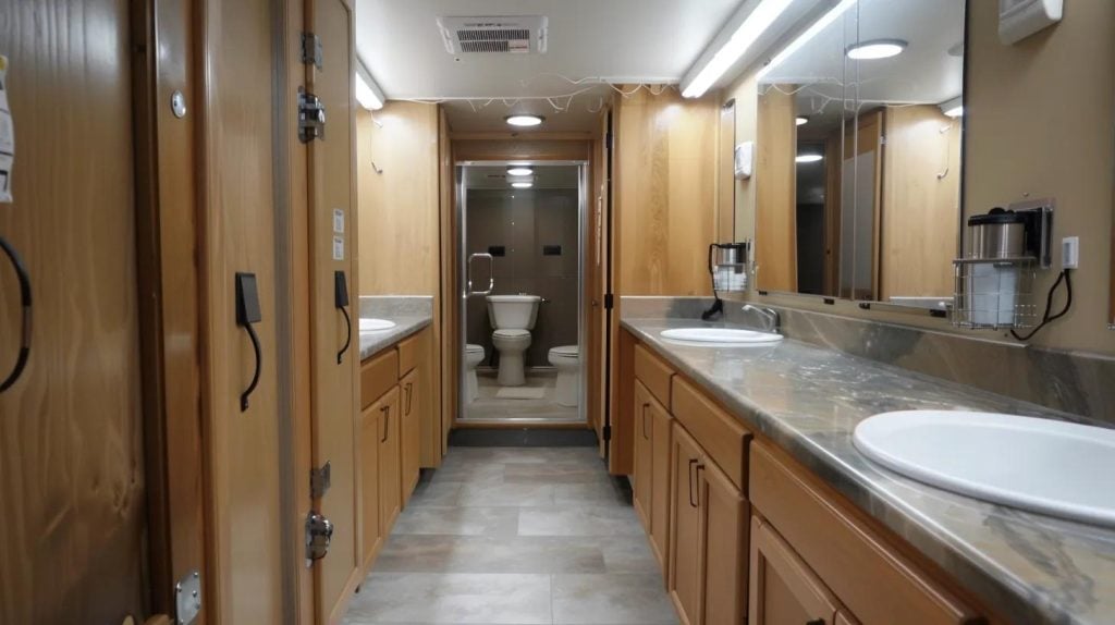 restroom trailer rental