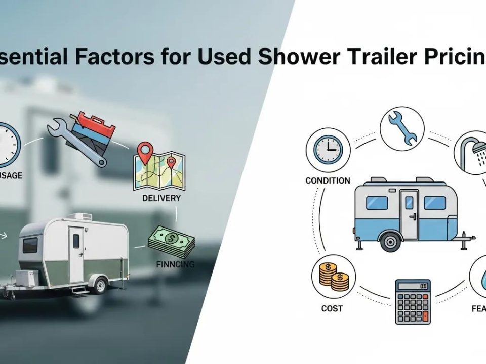 Essential Factors for Used Shower Trailer Pricing