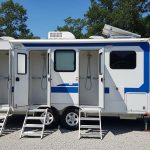 portable shower trailer