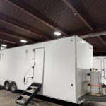 Mobile trailer for Montondo Trailers looks spacious and durable, perfect for versatile hauling solutions.